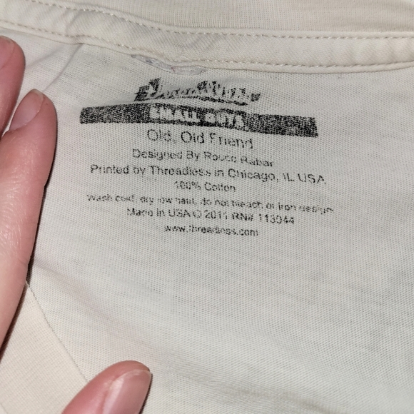 2011 Threadless "Old, Old Friend" Wolvie Tee - Picture 2 of 2